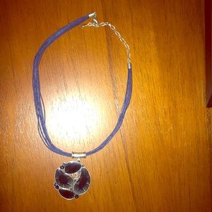 Blue Stone Necklace